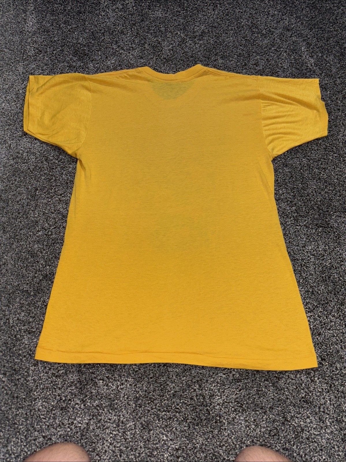 Vintage 1981 Crowded Classrooms School Cartoon Humor Very Rare M/L Yellow