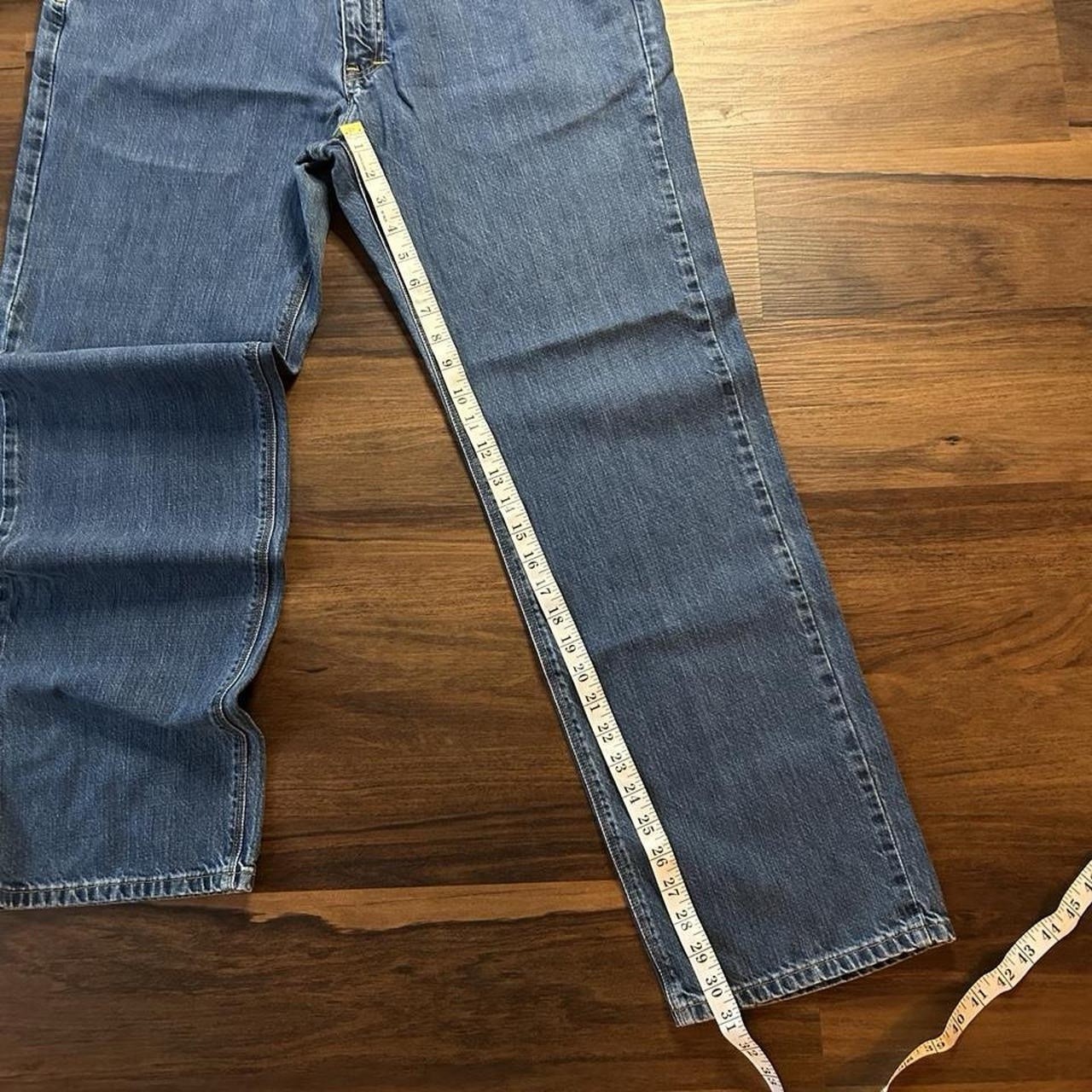 Vintage made in USA Orvis Men’s Blue Straight Regular Fit Mid Rise Denim Jeans