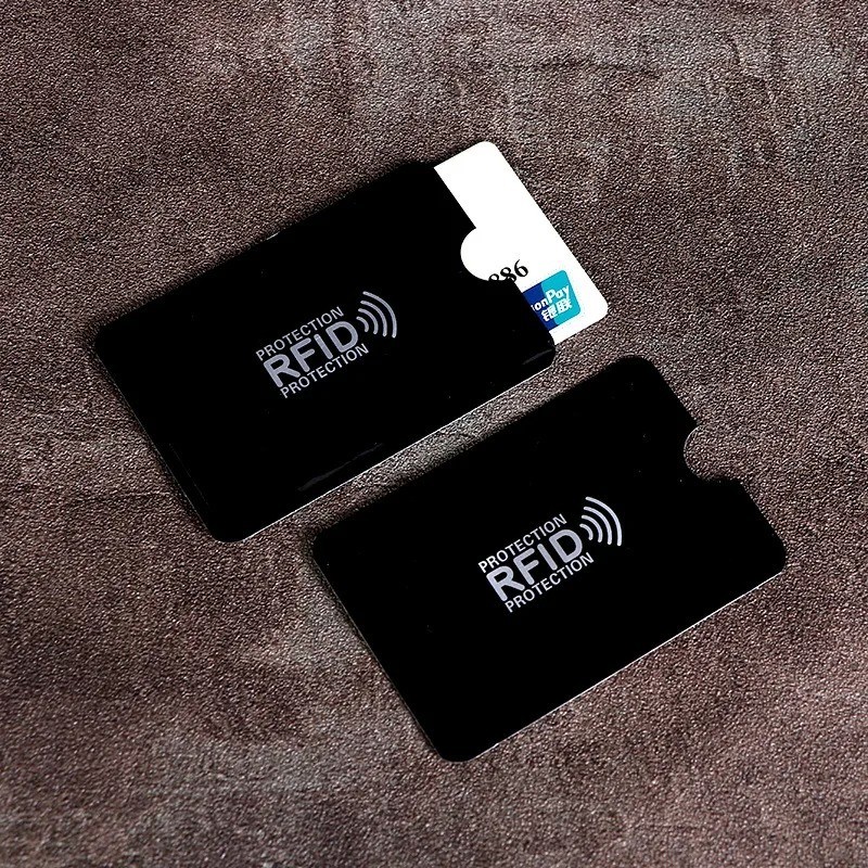 10PCS Anti RFID Blocking Card Sleeve-Secure Credit/Debit Card Holder ID Wallet