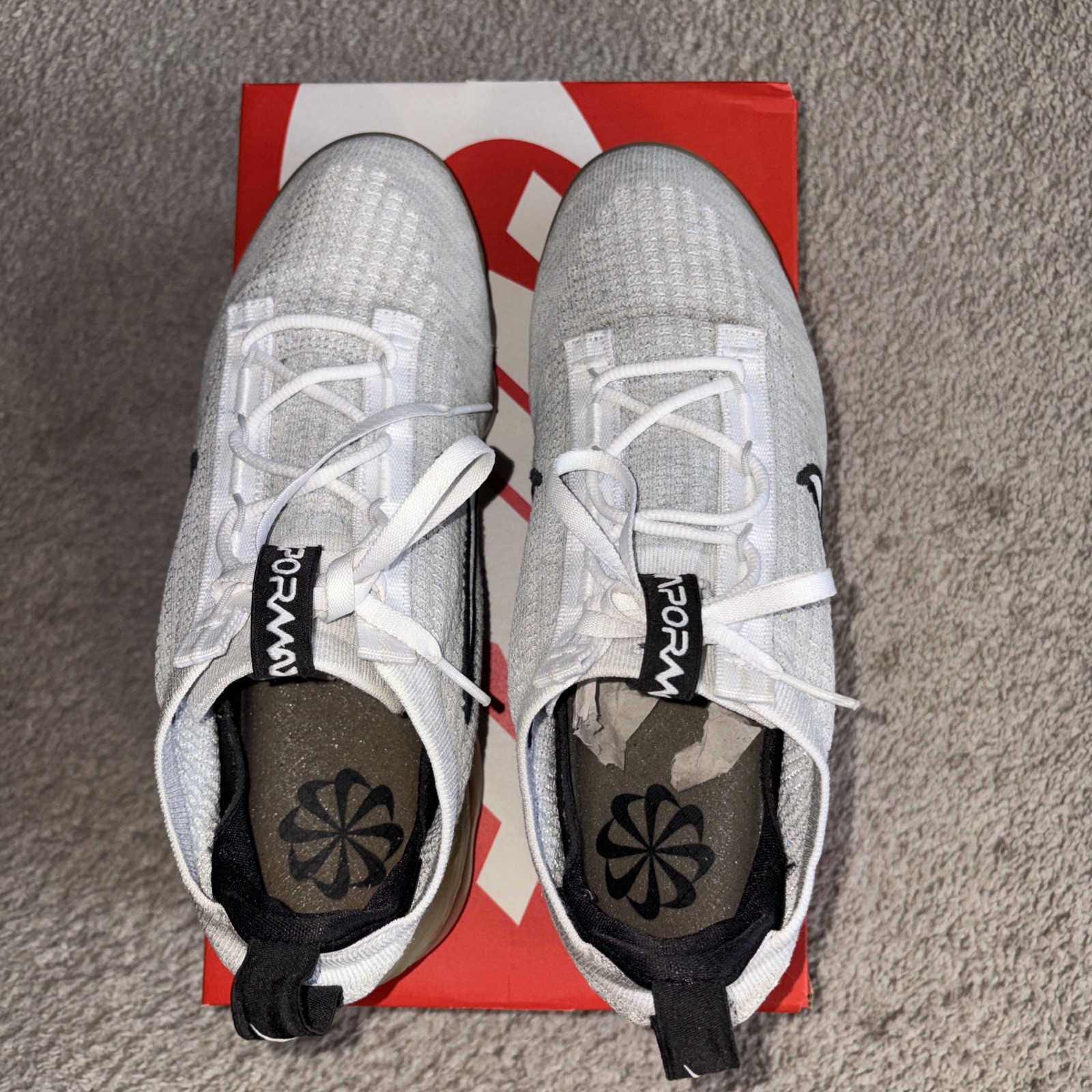 Nike Air Vapormax FK 2021 DH4084-100 Men’s Size 8