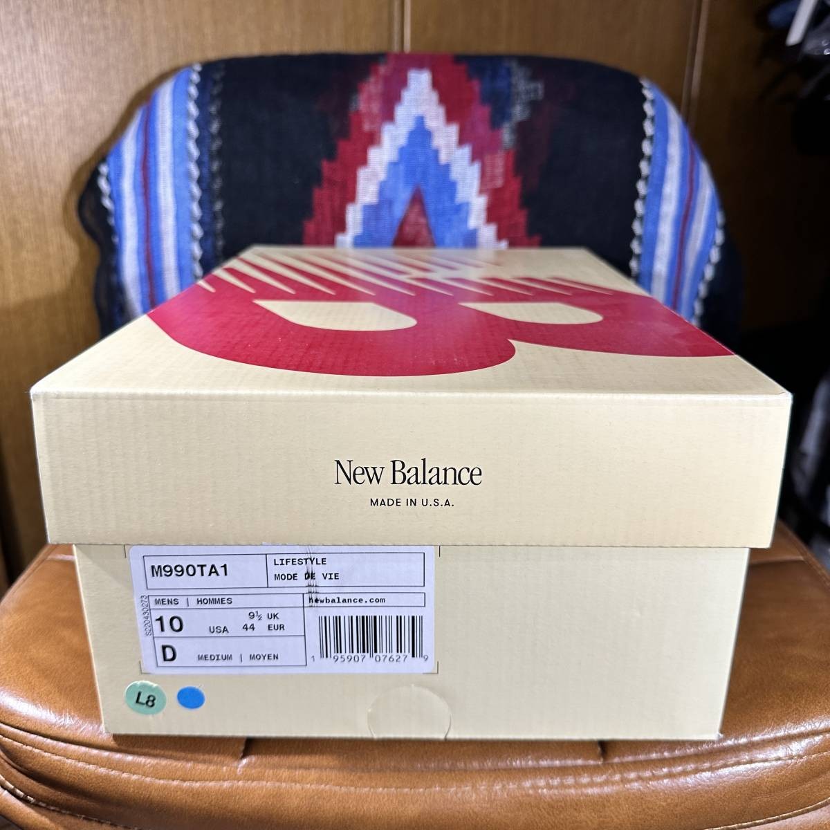 Men 10.0US New Balance M990 Ta1 Made In Usa Us/ Uk 9.5 Atmos Mita 992