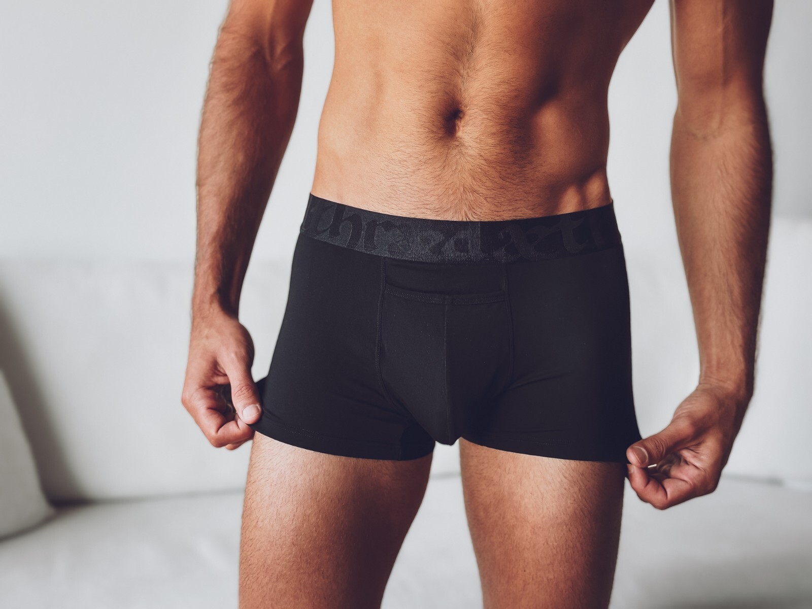 Men’s Modal Trunk Underwear with Horizontal Fly