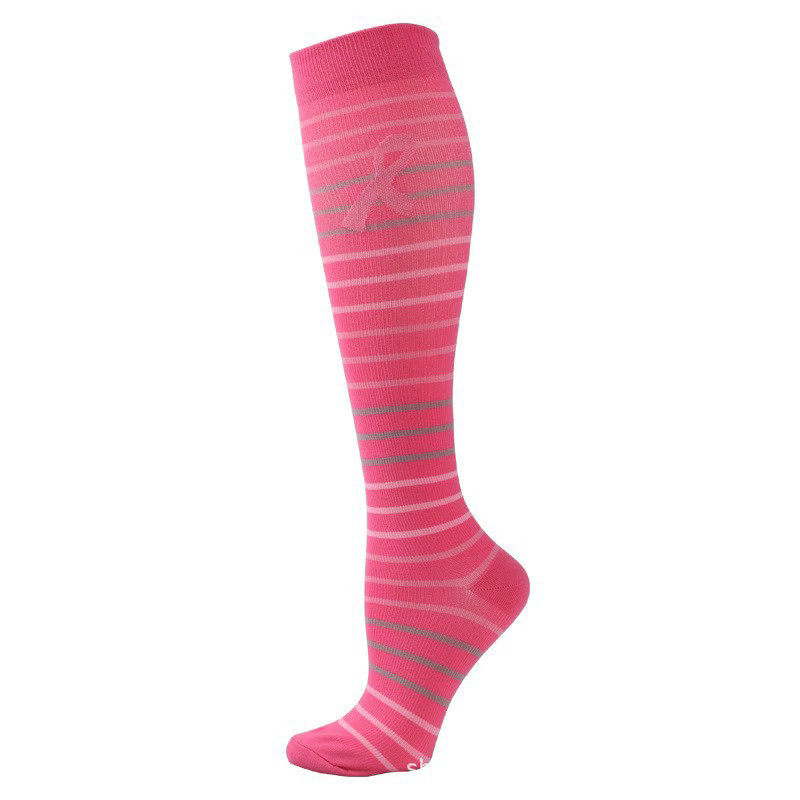 6 Pairs Women Compression Socks Knee High 20-30 mmHg Support Medical Stockings