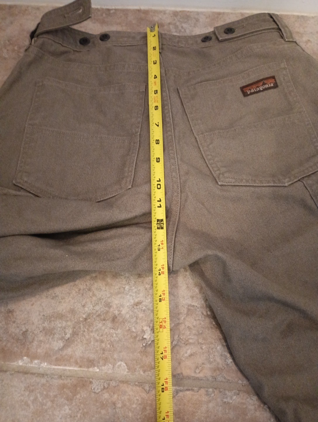 Patagonia All Seasons Hemp Canvas Double Knee Pants Women 6 Tan Hemp Blend
