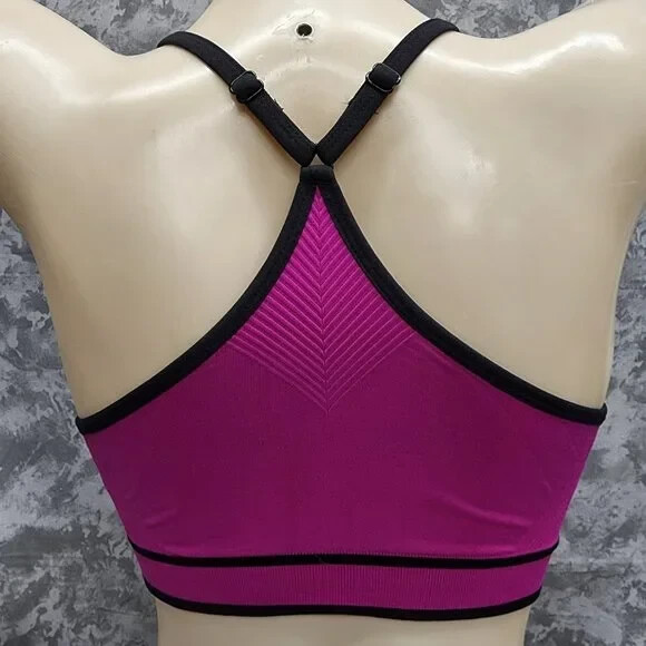New Avia Seamless Sports Bra – Purple – Large