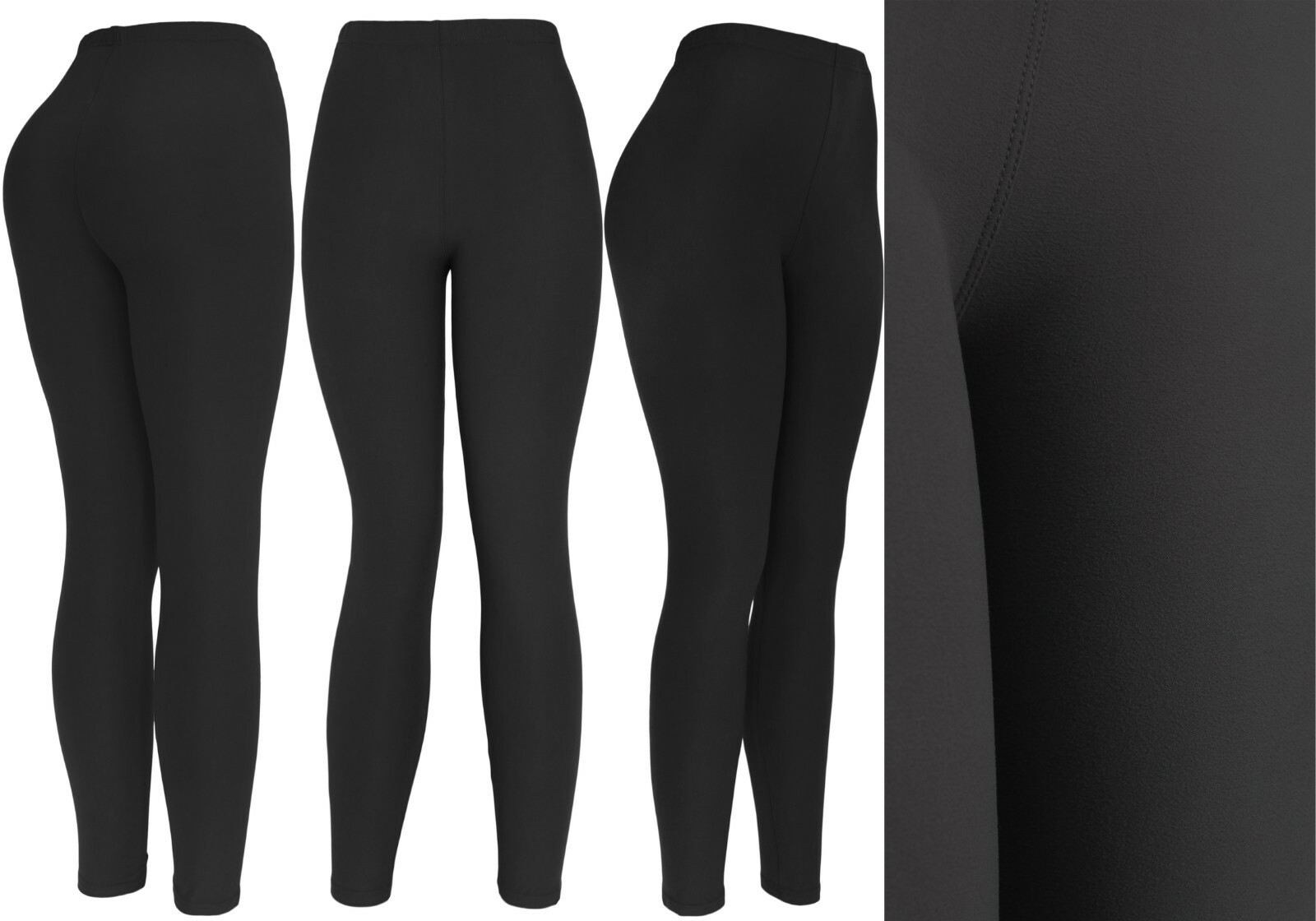 Ultra Soft Solid Brushed Basic Full Regular/Plus Leggings