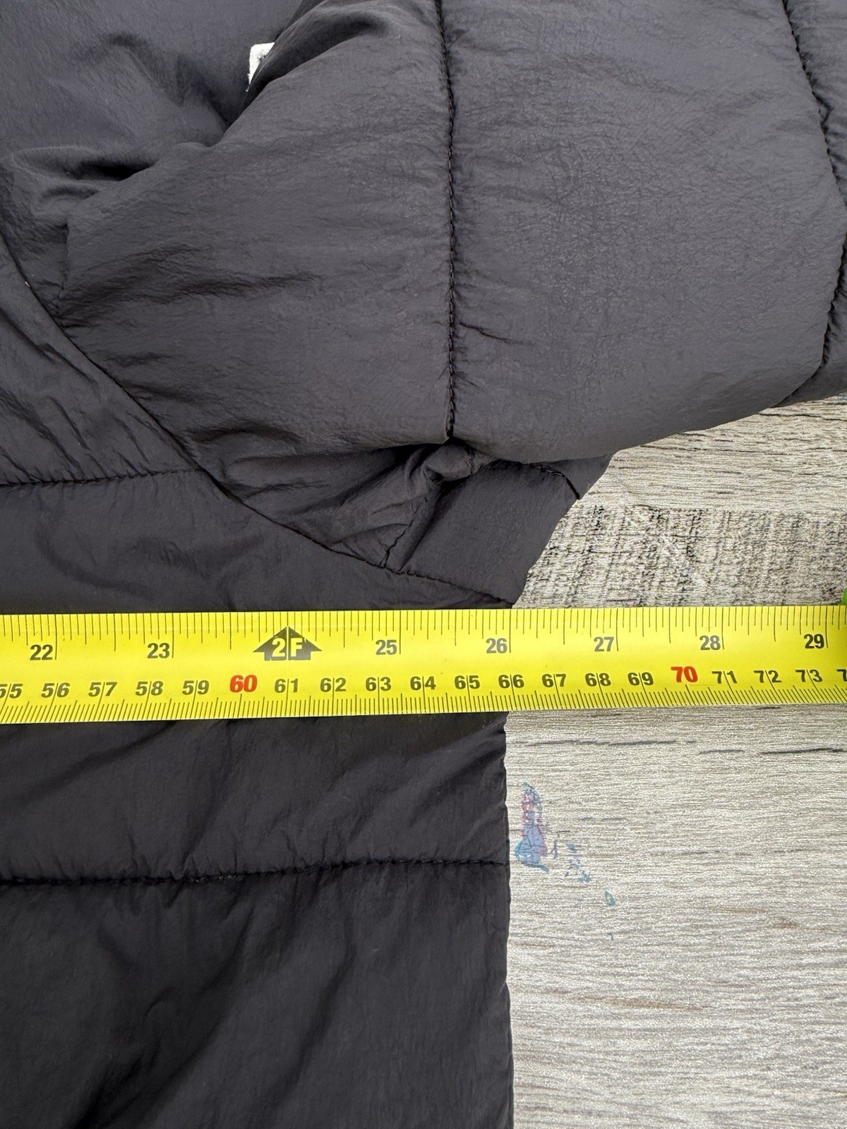 Tommy Jeans Hooded Quilted Puffer Jacket Coat Black Full Zip Lightweight Mens XL
