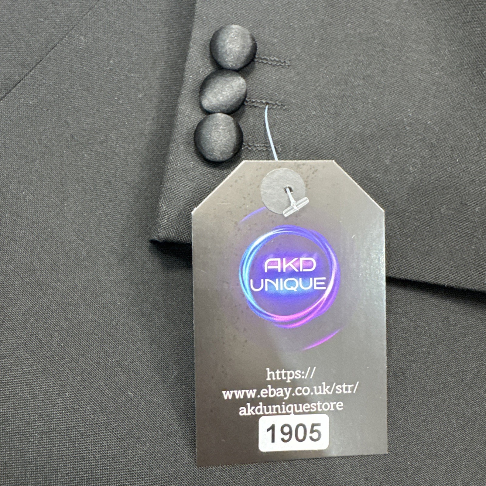 M&S TAILORING Black Regular Fit Machine Washable Dinner Jacket Tuxedo C38M