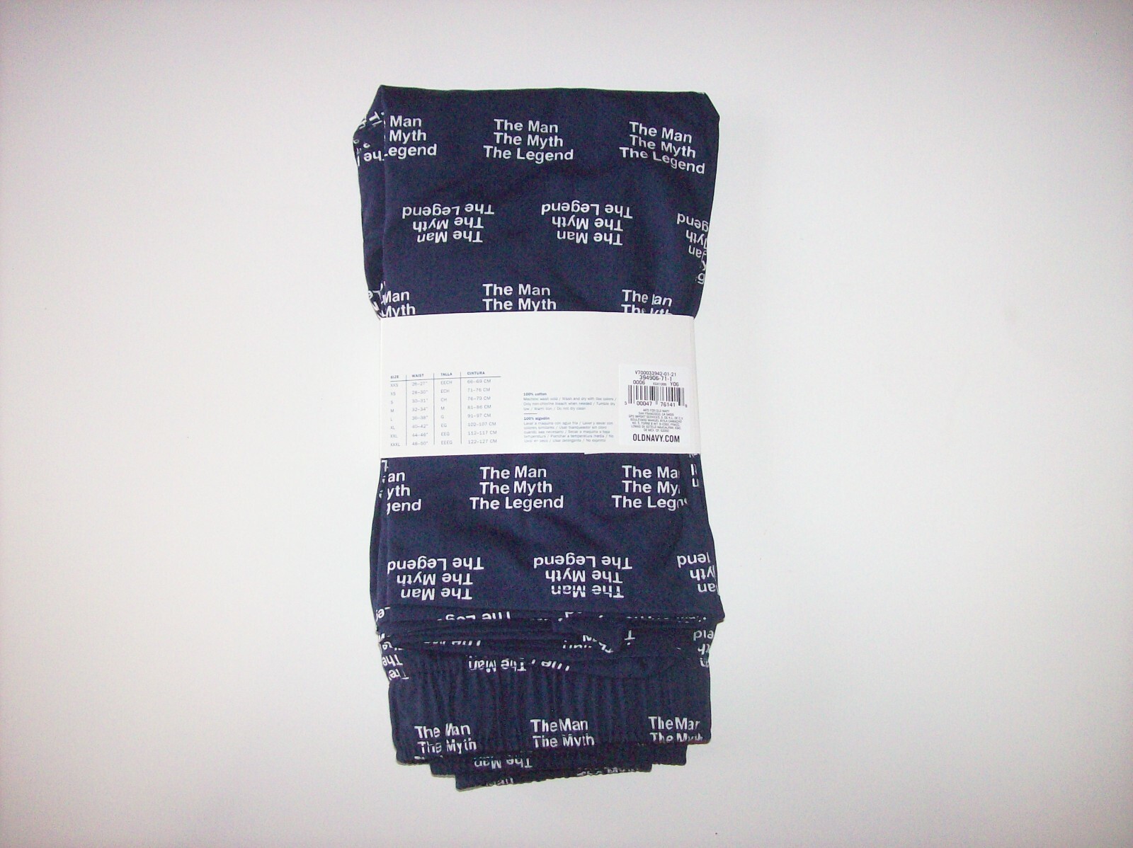 Old Navy Underwear Mens 1 Boxer The Man Myth Legend S M L XL XXL XXXL New