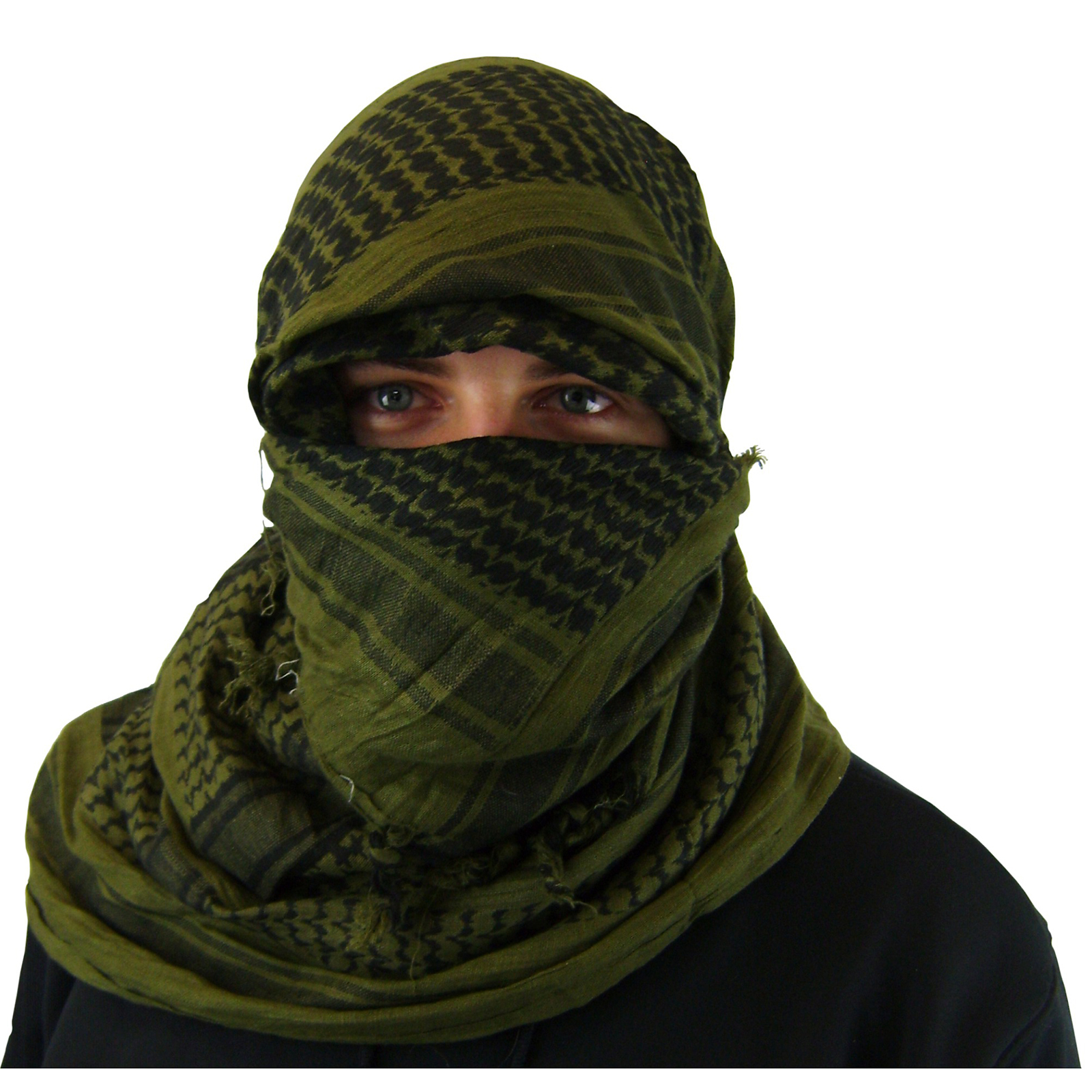 Military Army Shemagh Tactical Desert Keffiyeh Scarf 100% Cotton Scarves Roman