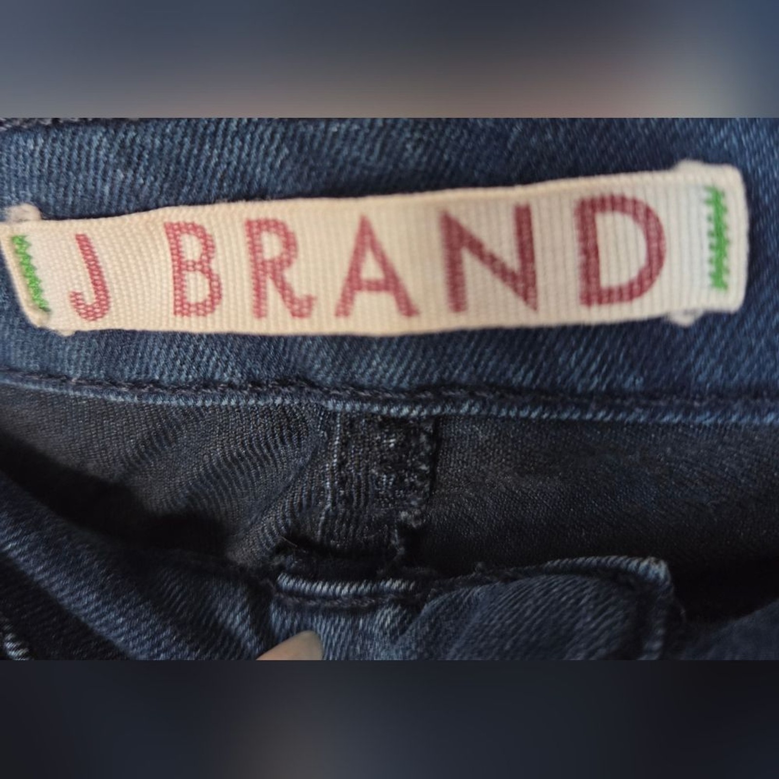 J Brand Dark Blue Skinny Jeans Size 24 Designer Denim Premium Quality Goth