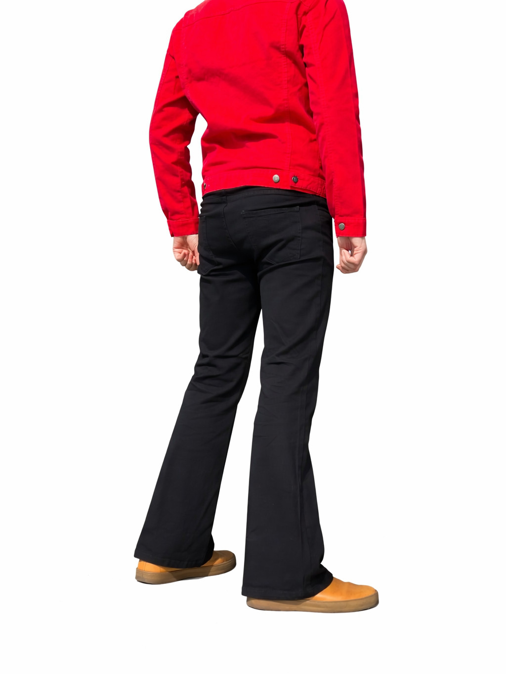 Men’s Bell Bottoms Flared Jeans- Retro Denim Flares – Classic 60s 70s Hippie