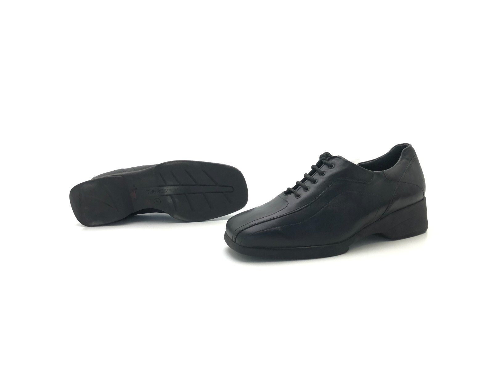 Theresia M. ladies loafers lace up loafers comfort black size 37 (UK 4)