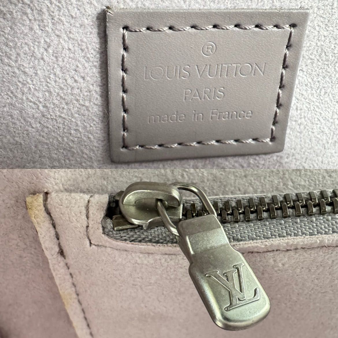 Louis Vuitton Pont Neuf Epi M5205B Brown Lilac Hand bag ｗ/storage bag Authentic