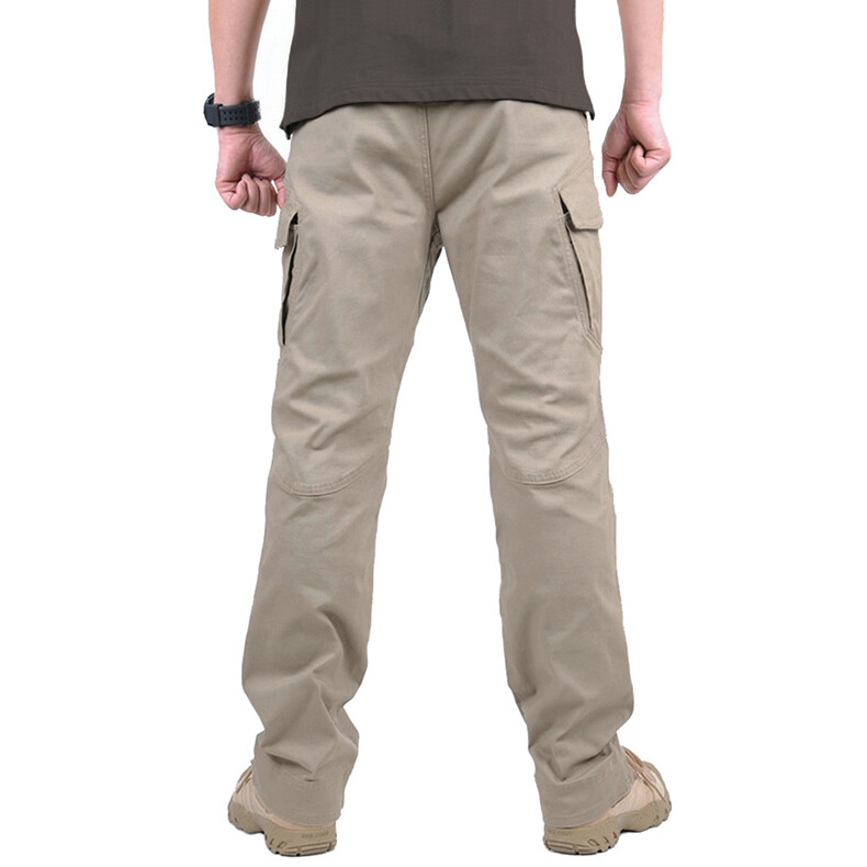 Mens Cargo Pants Tactical Waterproof Work Outdoor Hiking Combat Trousers US