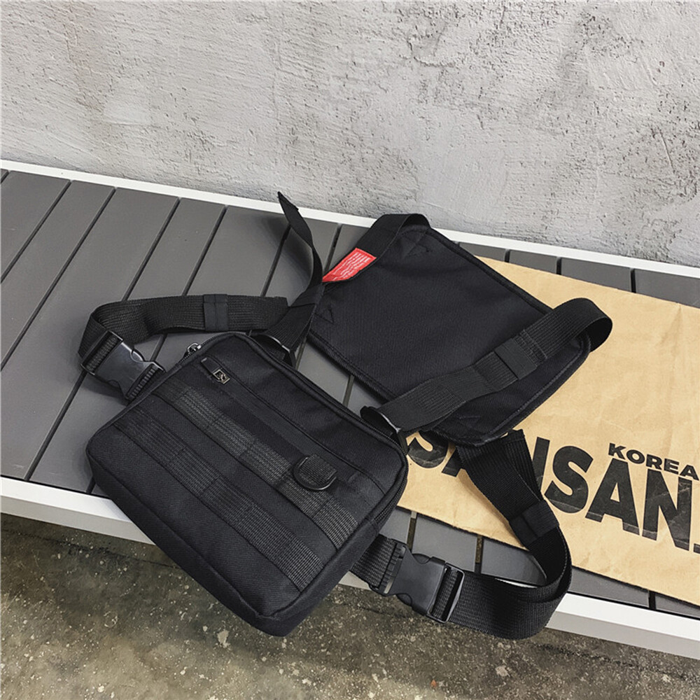 Tactical Combat Chest Rig Bag Front Pouch Molle Recon Kit Pack Hunting Airsoft