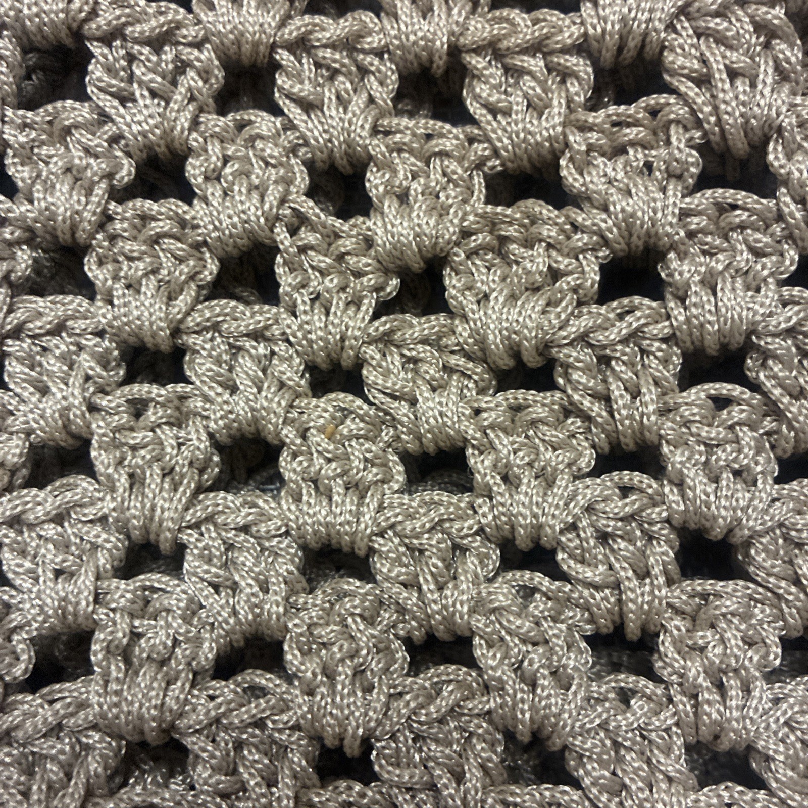 Handcrafted Crocheted Hobo Bag with Matching Pouch Neutral Everyday Purse Set