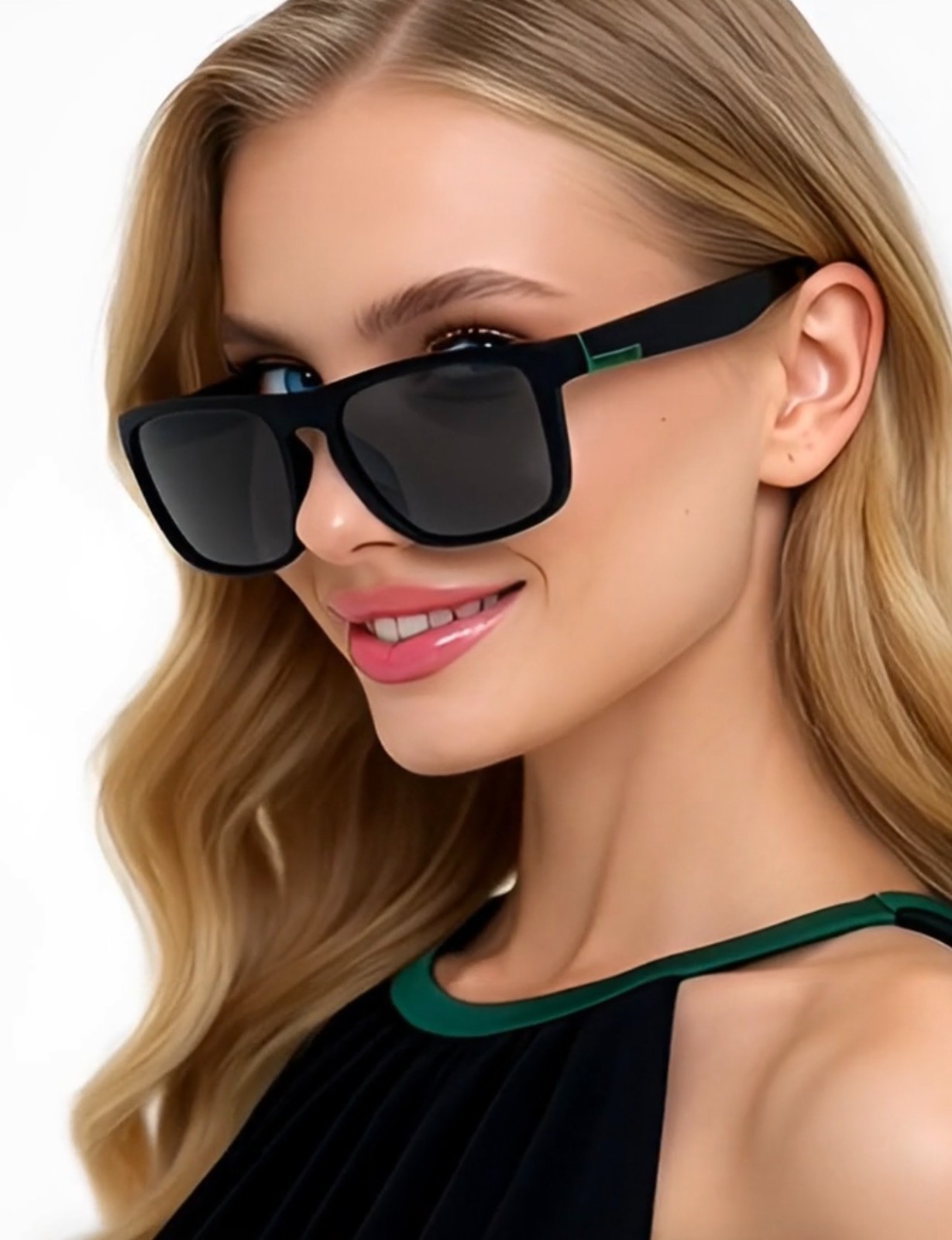 Square Polarized Sunglasses for Men Women Outdoor Sports Driving Glasses Golfing