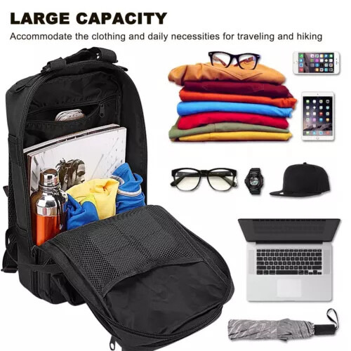 30L Military Tactical Backpack Rucksack Camping Hiking Shoulder Bag Travel