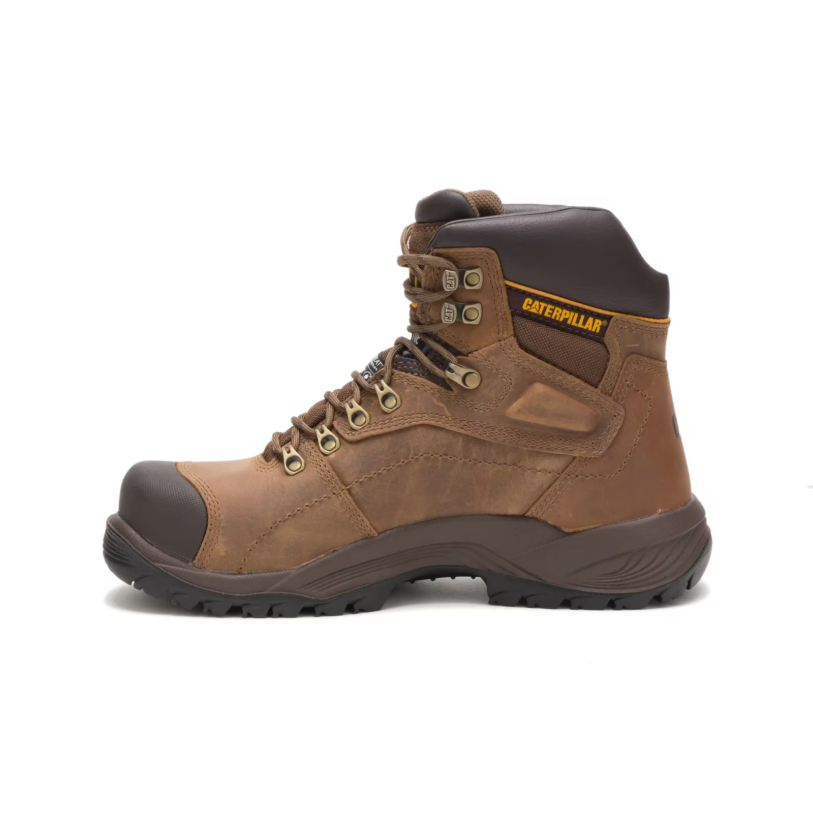 Caterpillar Men Diagnostic Hi Waterproof Thinsulate Steel Toe Work Boot Dark