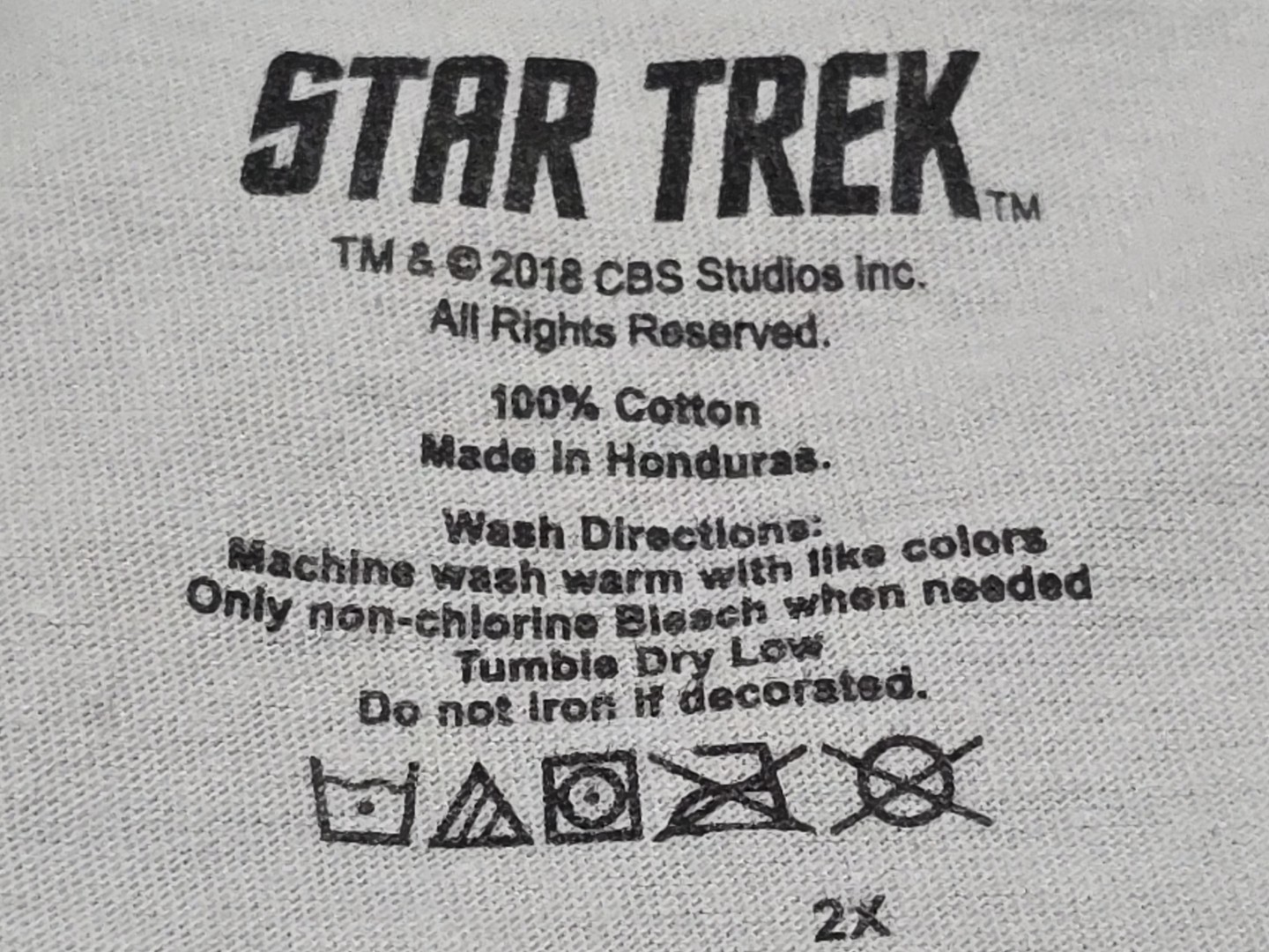 Star Trek 2018 San Diego Retro Surfer Gray Short Sleeve Tshirt SZ 2XL NEW