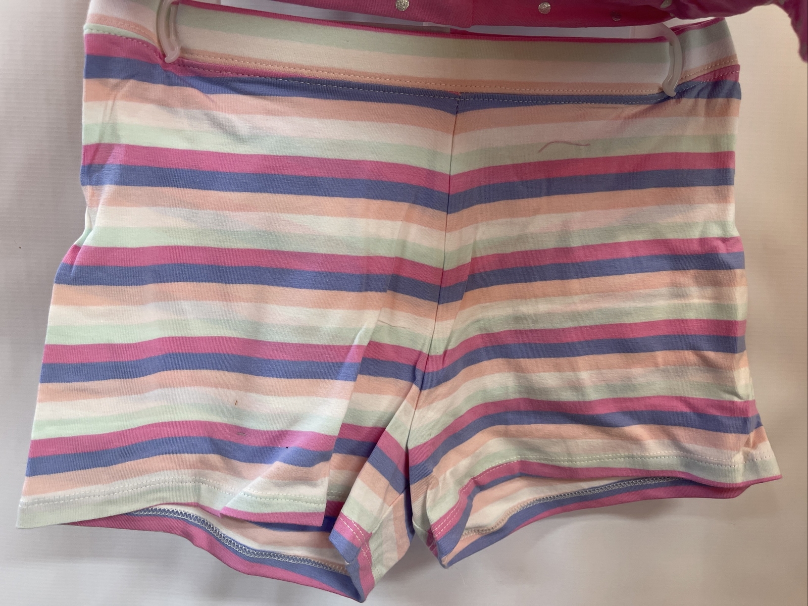 Member’s Mark 4 Pack of Girls Cart Wheel Shorts Size 14/16 Mixed Colors Stretch