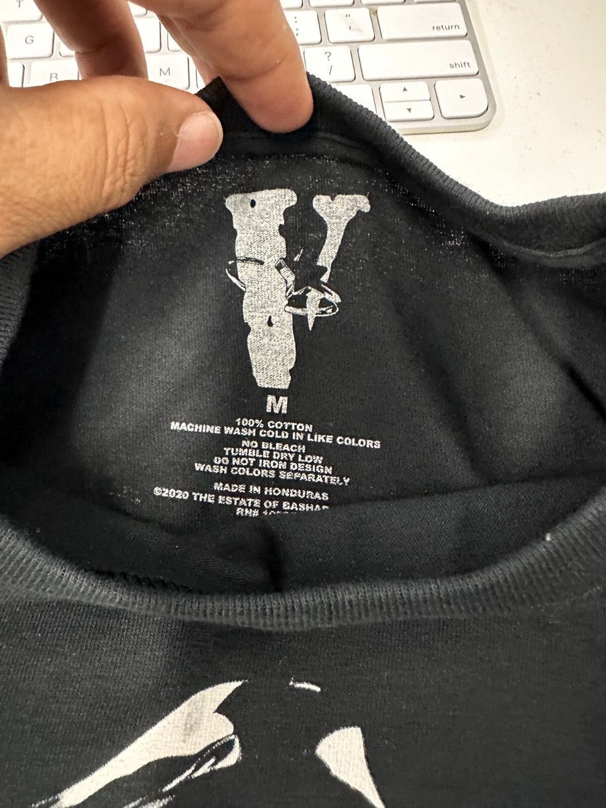 POP SMOKE X VLONE TRACKLIST T SHIRT NEW