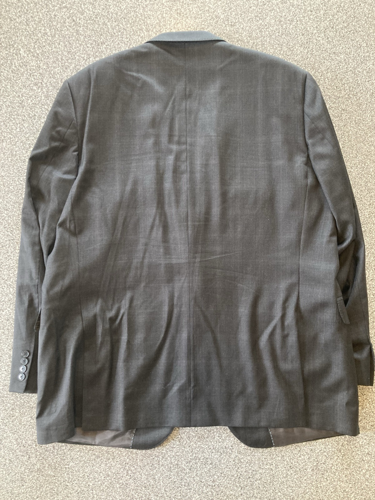 READ 2 Piece: Peter Millar Suit Men 48T Grey Wool Stretch 2 Button+Pants 40×28