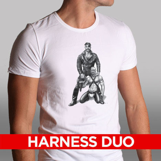 Tom of Finland T-shirts Defects Seconds Imperfect Irregular Gay Sex Leather Tee