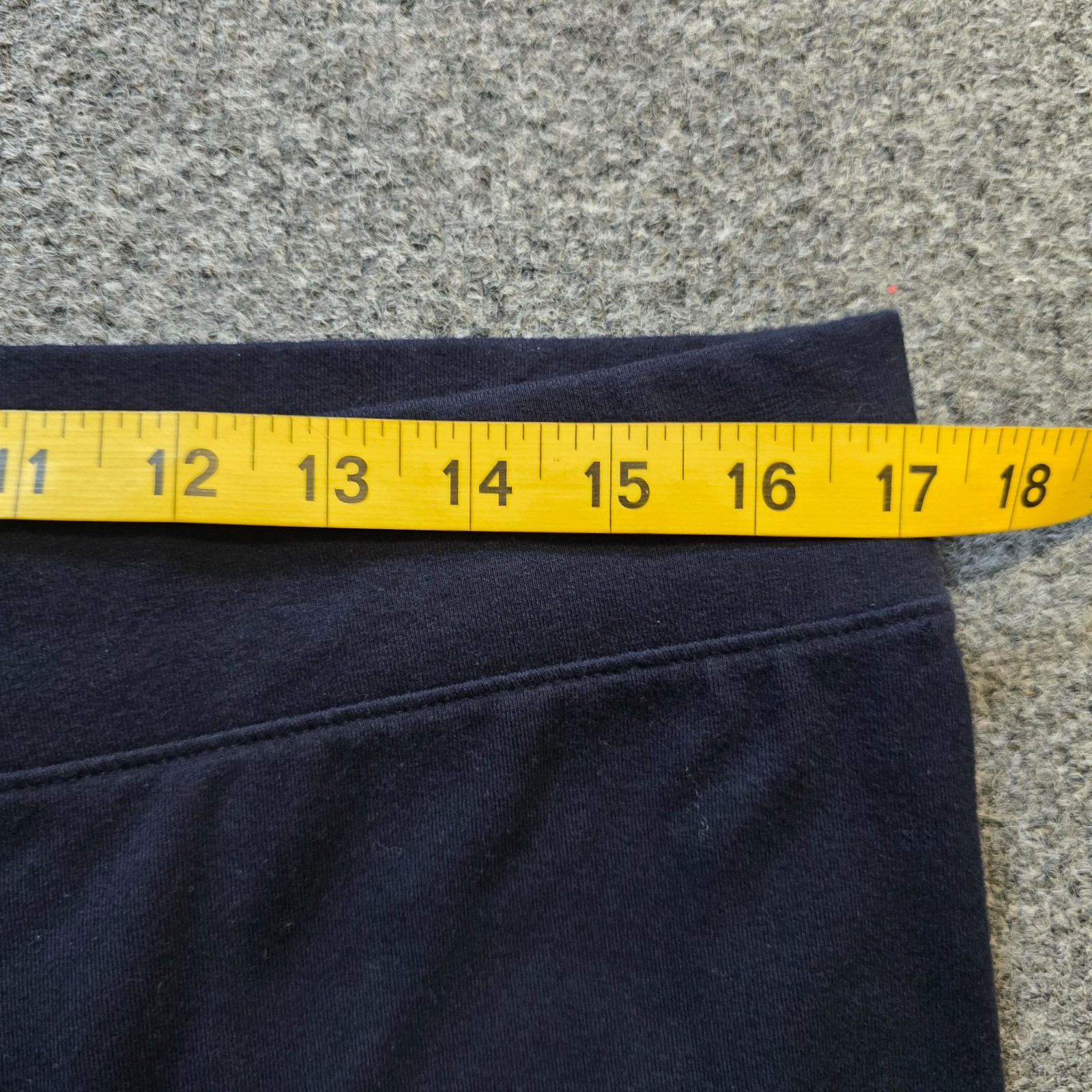 Talbots Pants Womens Large Blue Tapered Pull On Stretch Capsule Casual Lounge