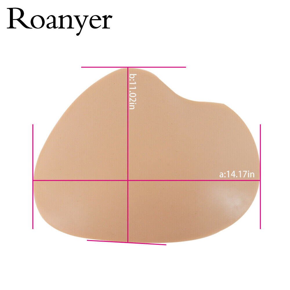 Roanyer Hip Pad Removable Butt Lifter Bodyshaper Fake Buttocks for Crossdresser