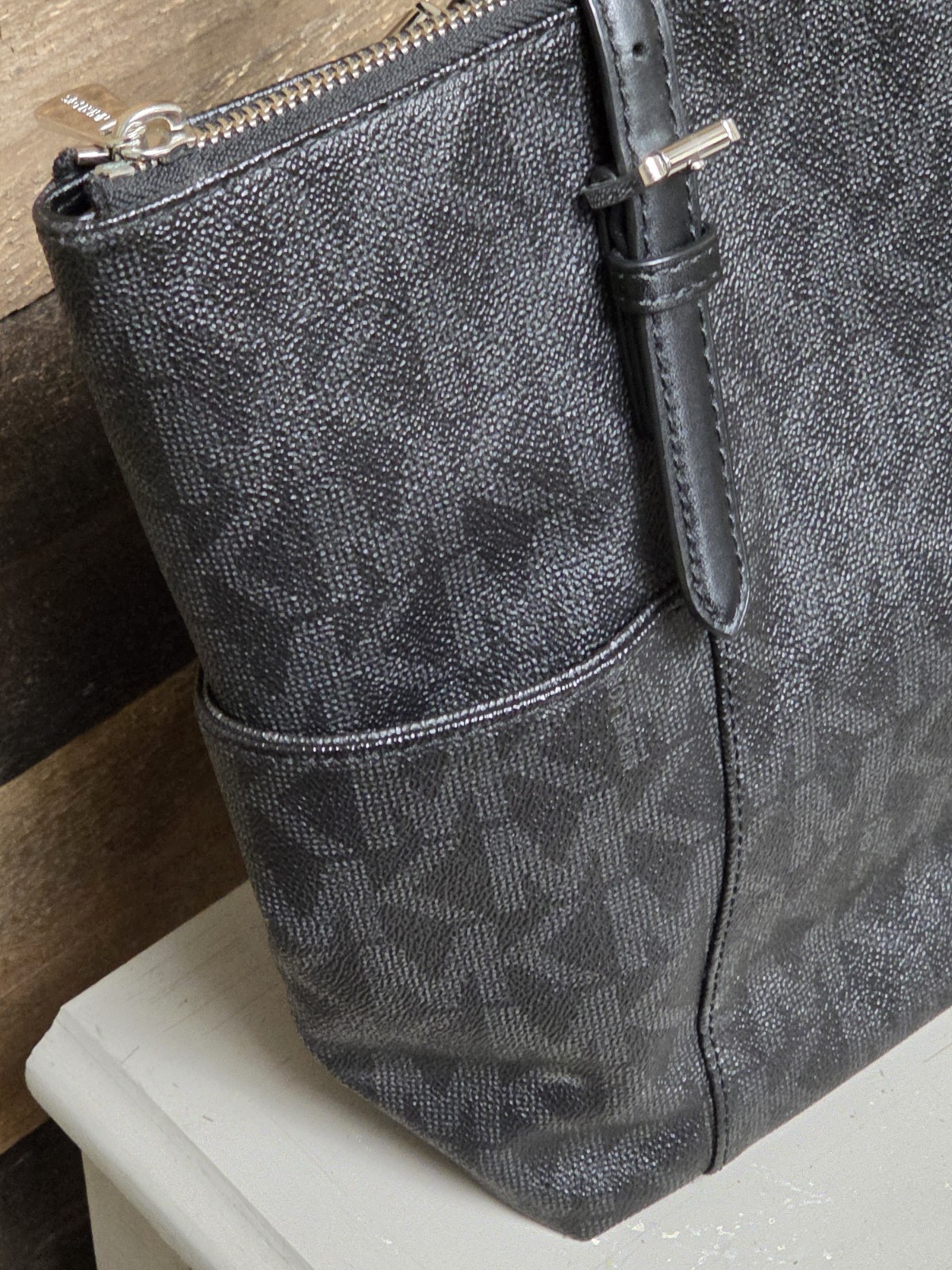Michael Kors Jet Set Black Tote Bag Purse Tote Women’s Bag