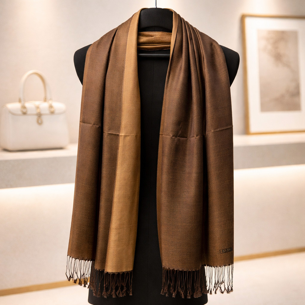 Women’s 100% Silk Solid Long Rectangular Scarf Shawl Wrap Stole Elegant