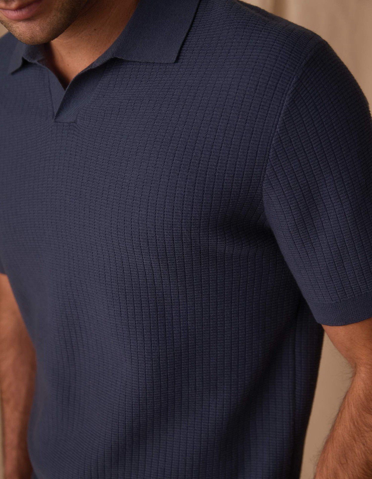 Normal Brand Breezeknit Polo Vintage Blue Men’s Size XL
