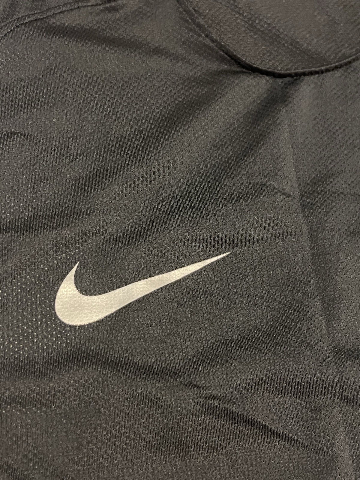 Nike Dri-Fit Tank Charcoal Grey Orange Mens size L