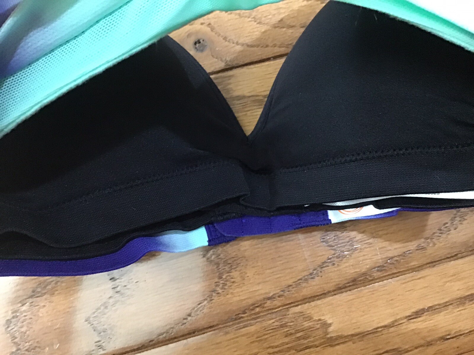NWT Wonder Nation PL140 2 Pack No Wire Size 32 T-shirt Bras, Convertible (A12