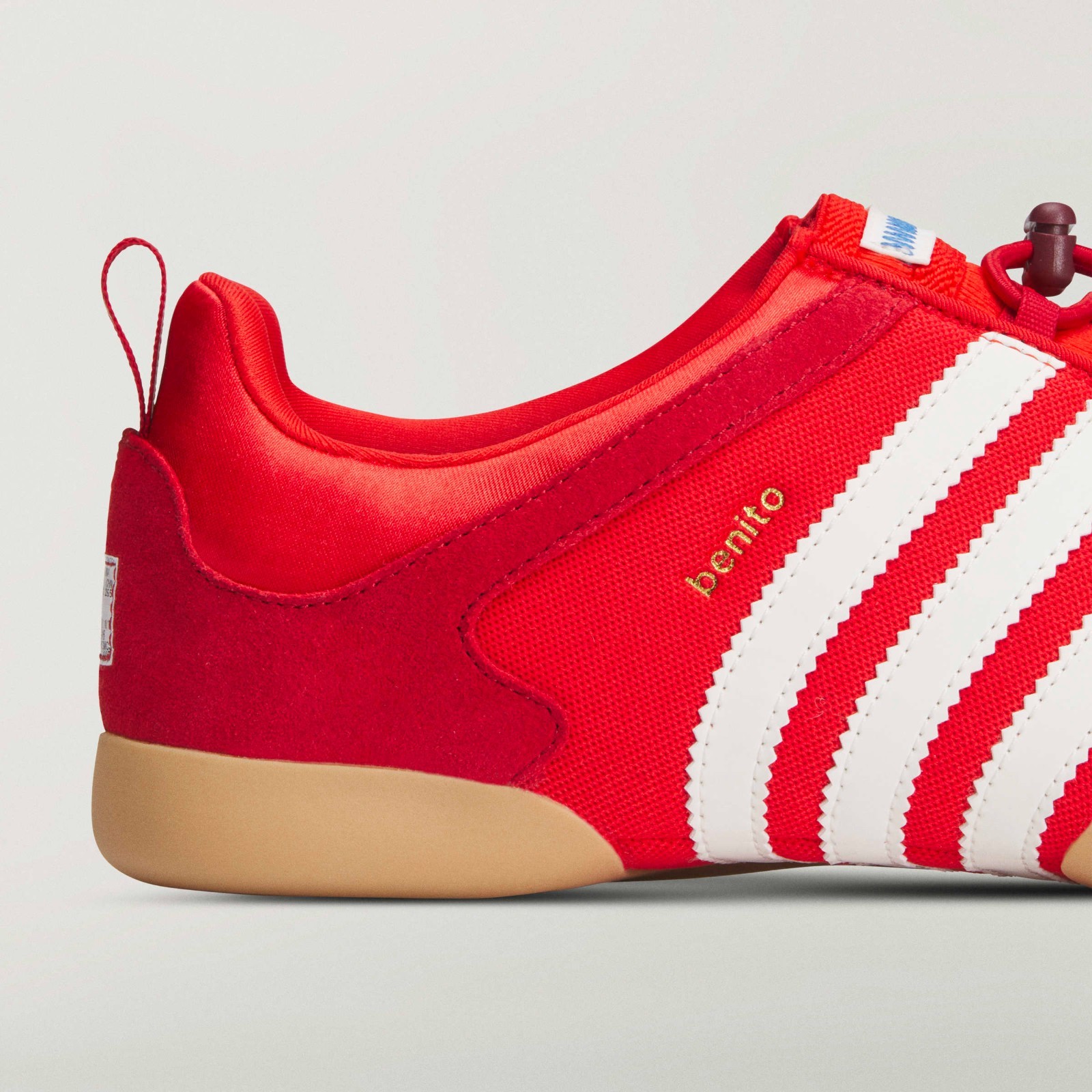 Adidas Originals x Bad Bunny Ballerina “Flamboyan” (Vivid Red) Men Shoes KI7916