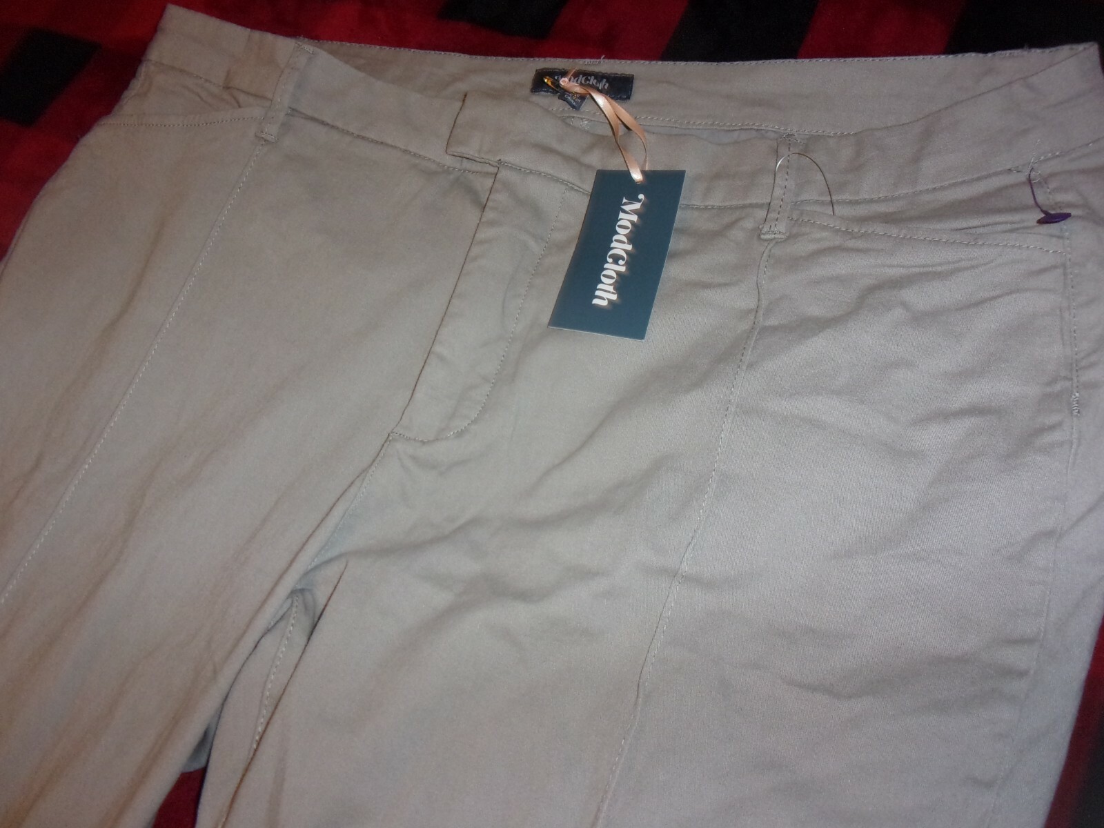 NEW Modcloth Grey Pants size 28 (48″ waist) C60