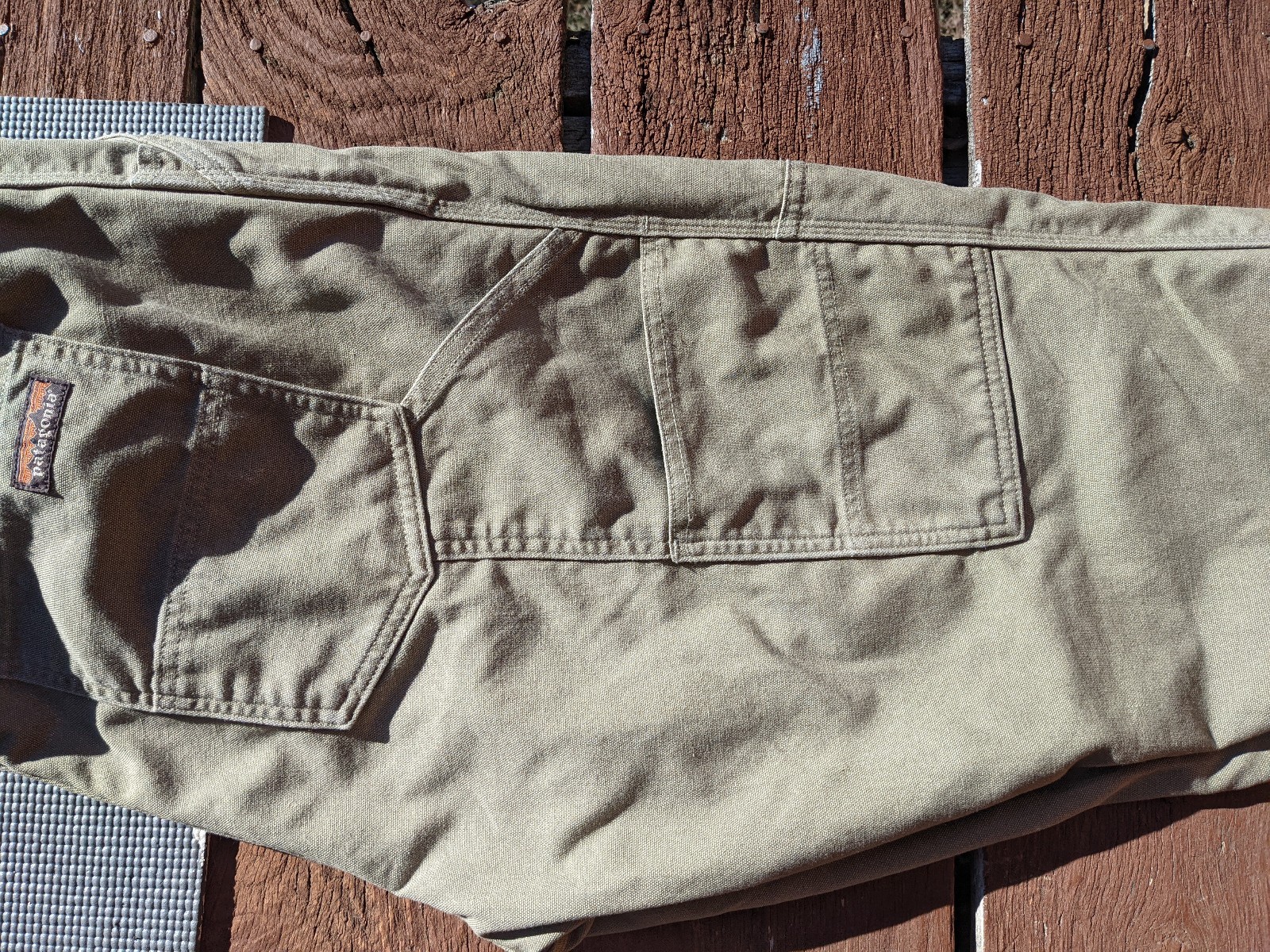 Patagonia all seasons double knee hemp canvas pants workwear women’s 18