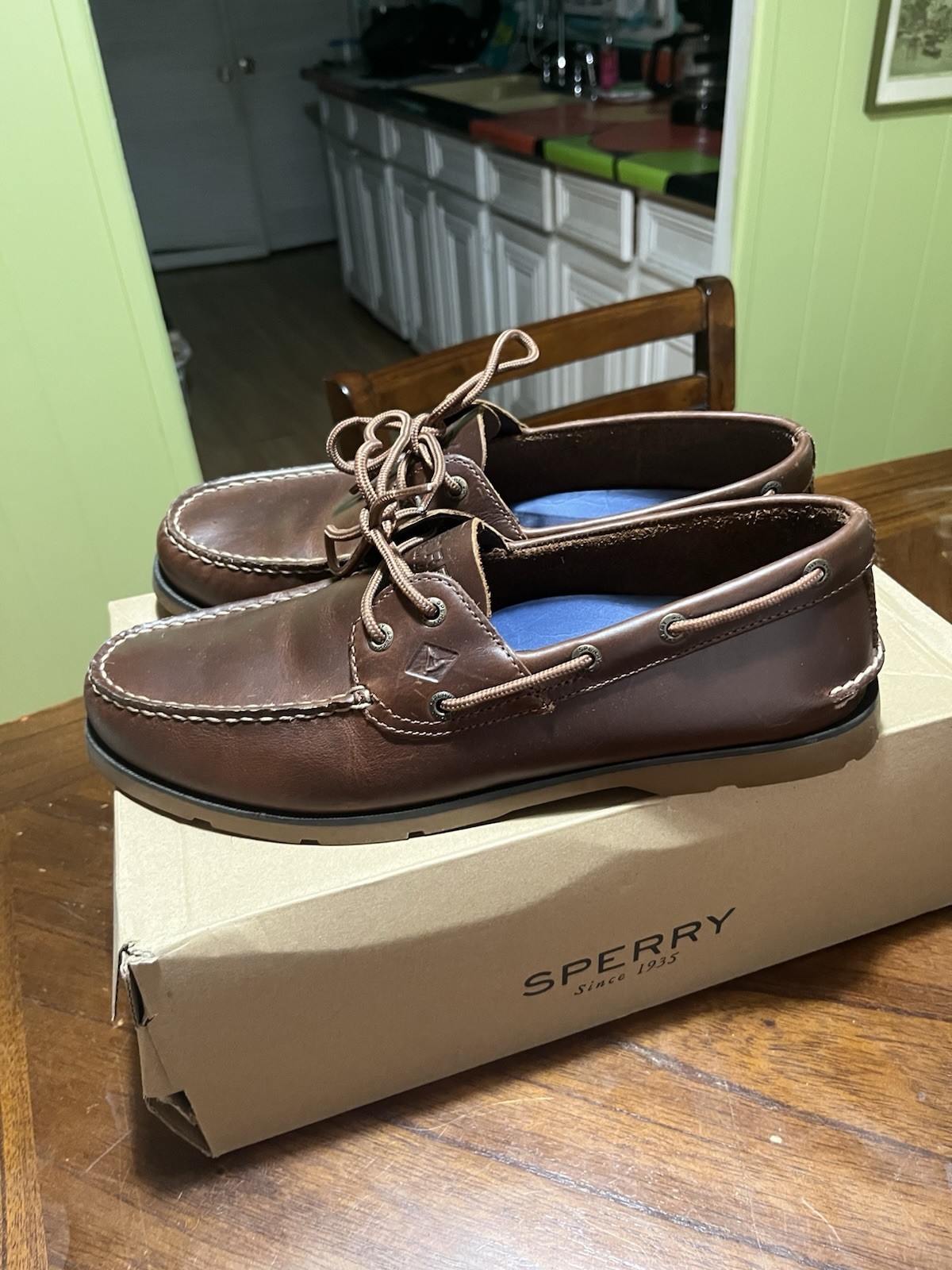 Sperry Top-Sider Leeward 2-Eye Men’s Boat Shoe, 11.5