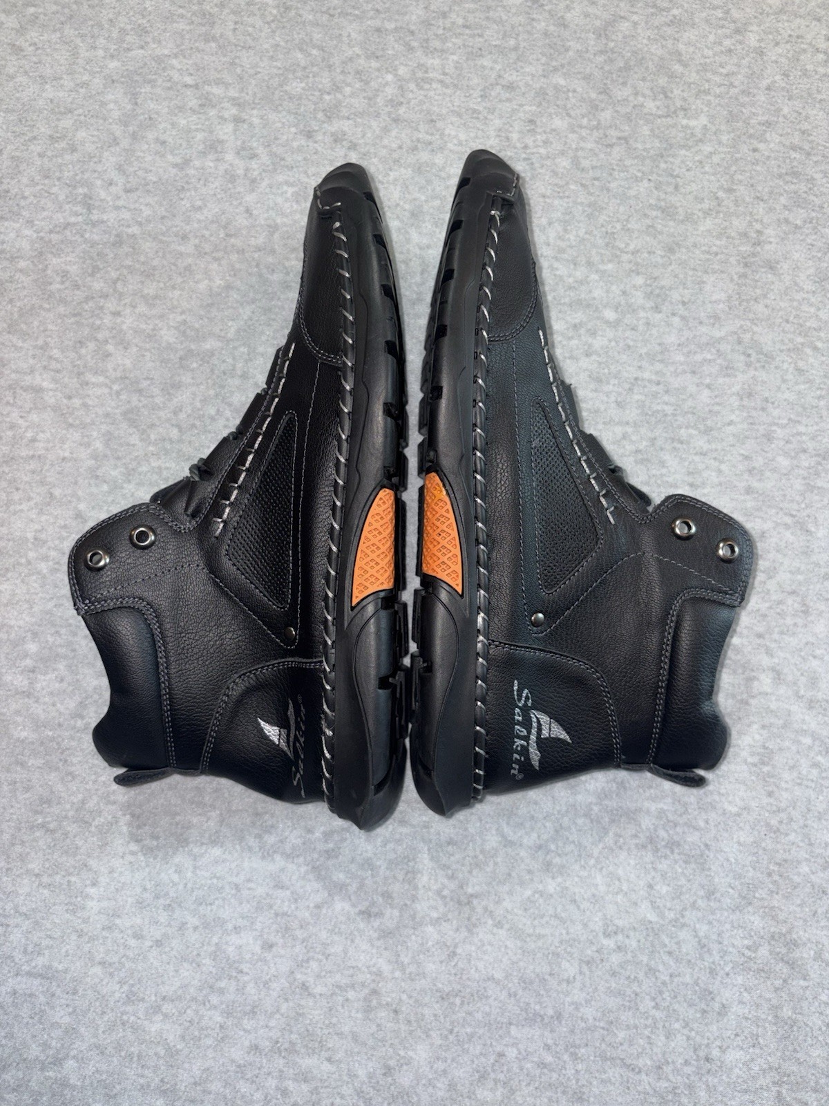 Men’s Salkin Trail Barefoot Boots – Waterproof Handmade Leather Size 13 UE 47