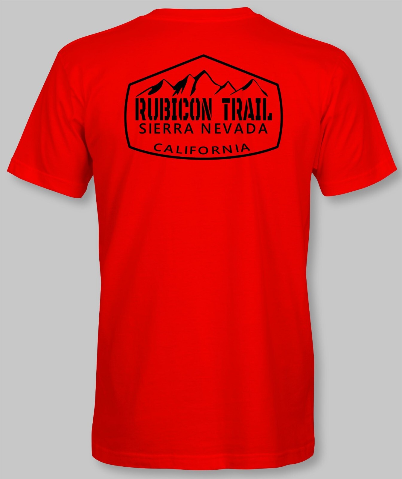 The Rubicon Trail T-Shirt 4×4 4wd off road roading california 4-wheeling