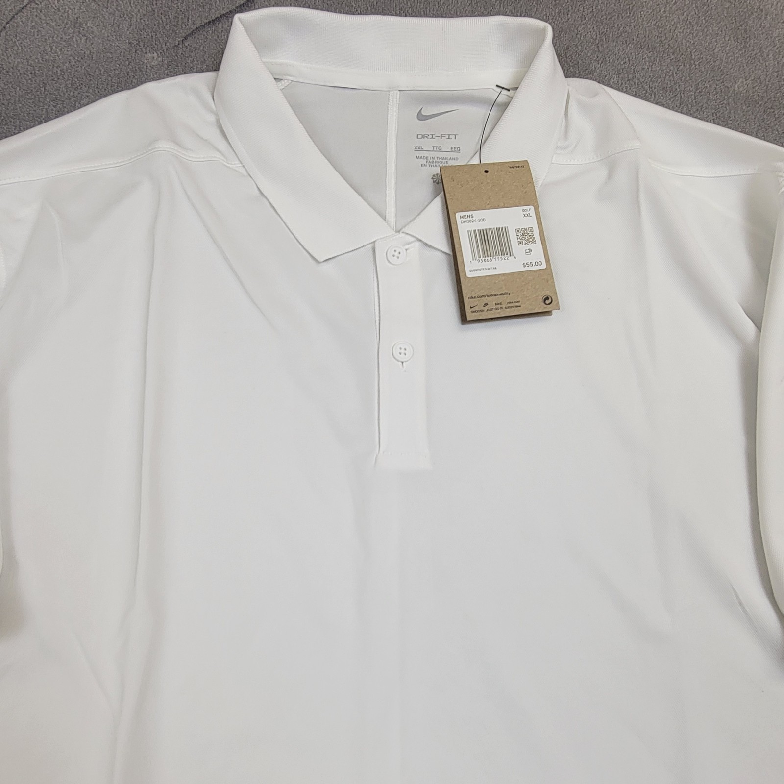 Nike Dri-FIT Victory Men’s XXL Golf Polo Shirt White DH0824-100 New Nwt DRI FIT