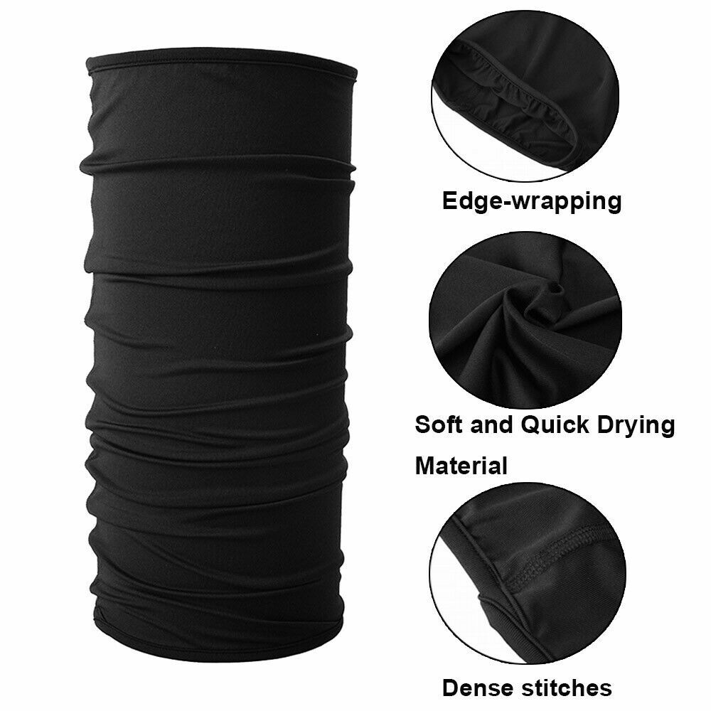 Balaclava Neck Gaiter Face Mask for Men Women UV Protection Bandana Scarf Cover