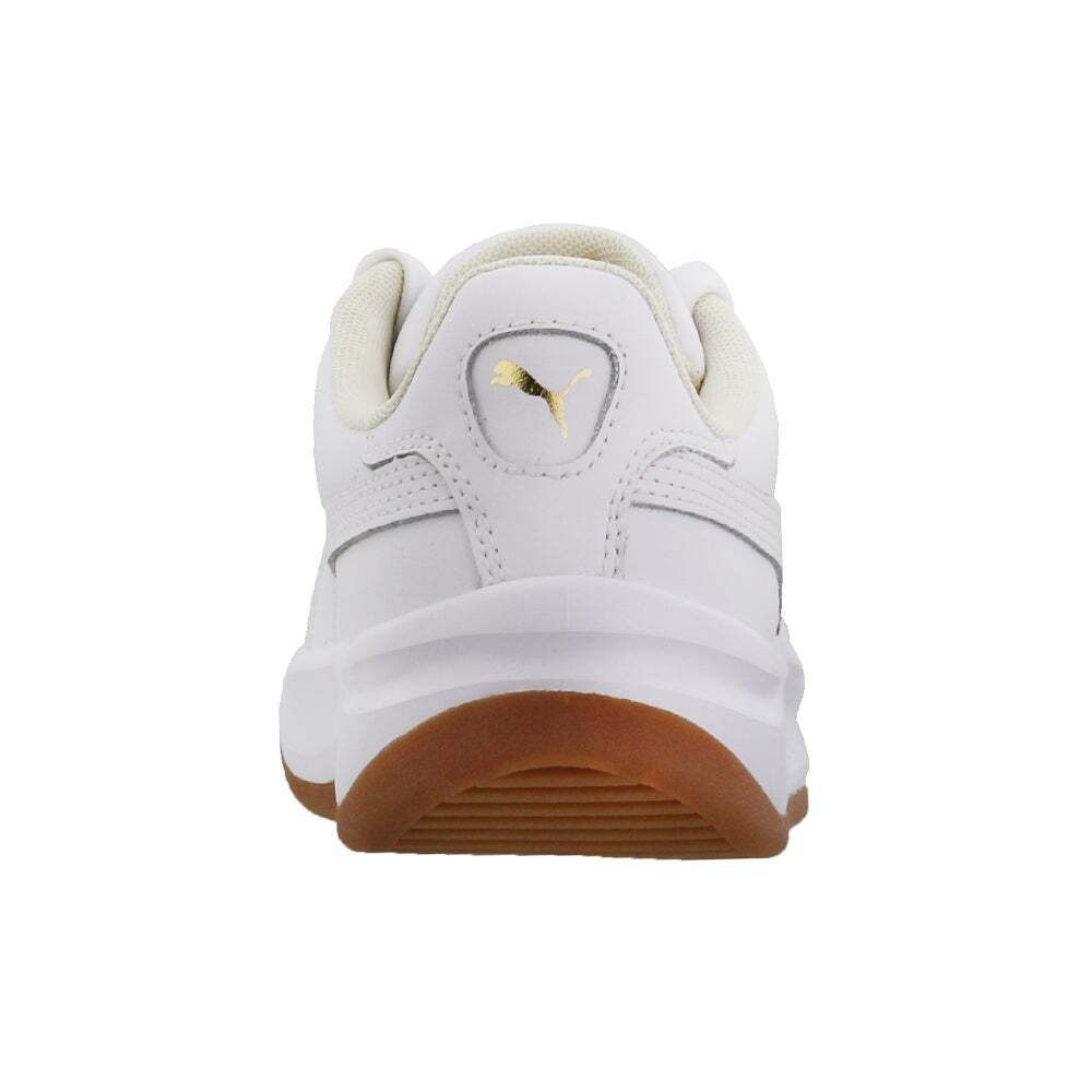 PUMA California Exotic Perforated Lace Up Womens White Sneakers Casual Shoes 36