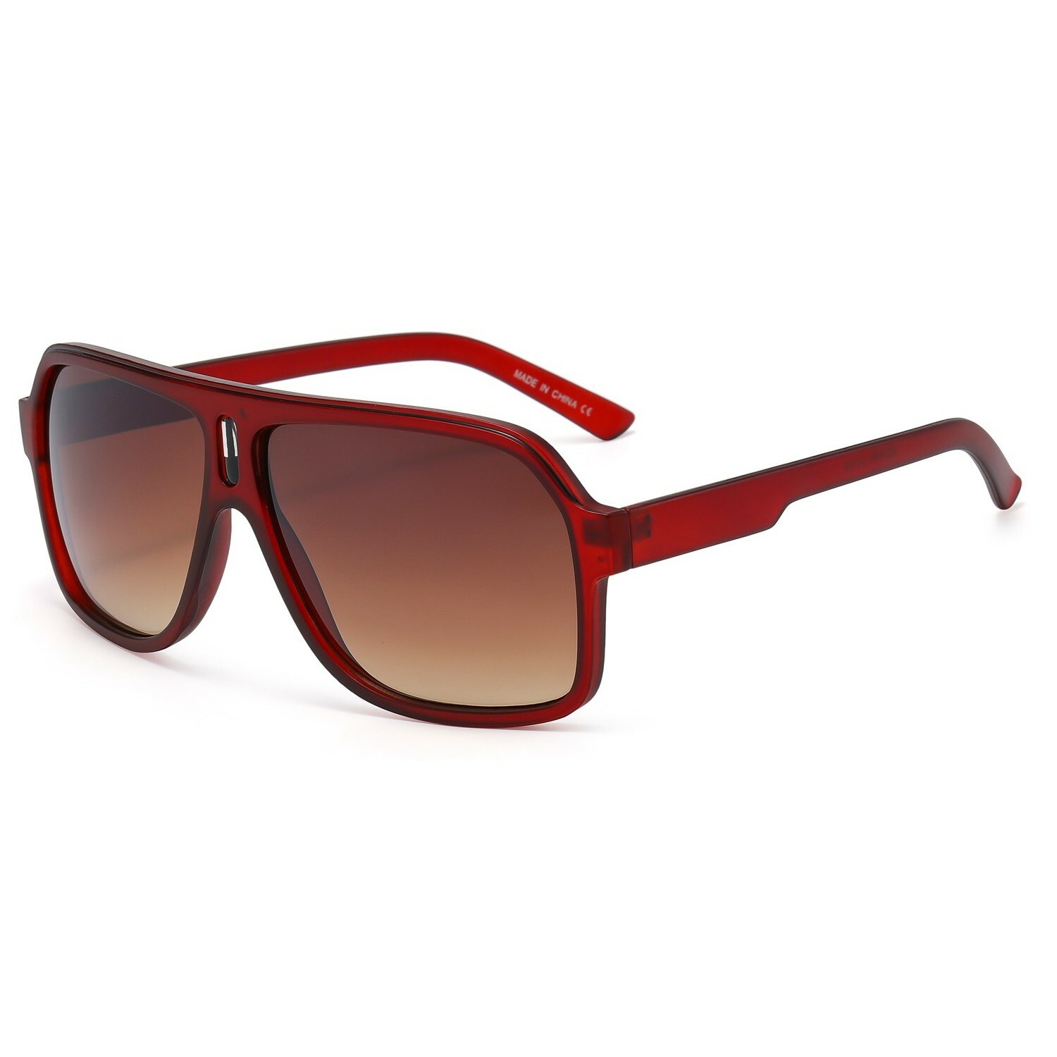 Retro 80s Fashion UV400 Protect Vintage Black/Demi Pilot Men Women Sunglasses