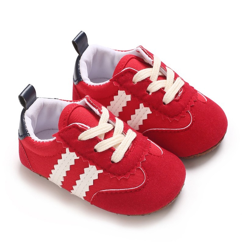 Baby Infant Classic Canvas Baby Shoes Boy Girl Soft Sole Size 1 & 3(0-18 Months)