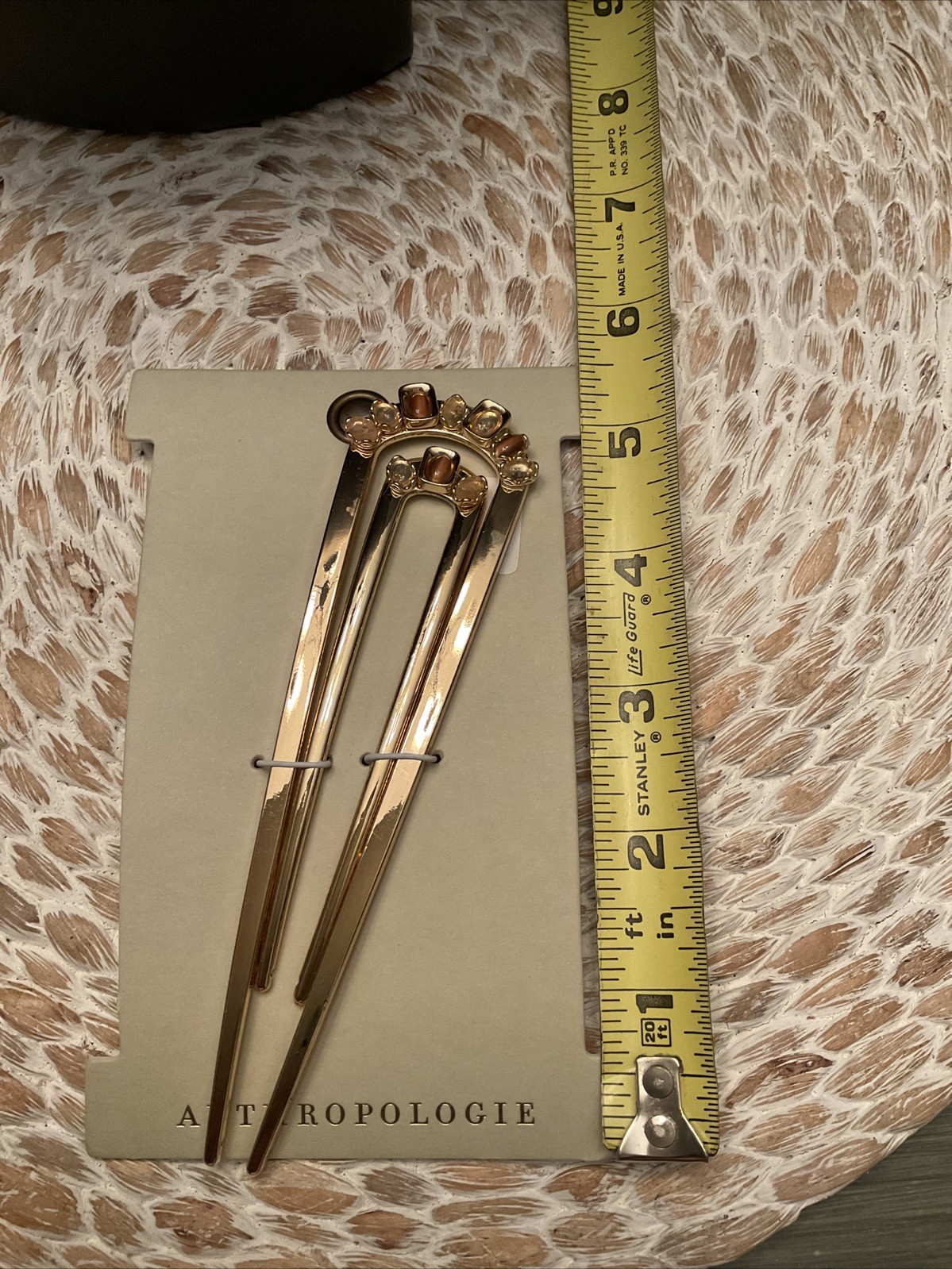 Anthropologie Hair Accessories Gold Toned NWT MSRP $32 J060