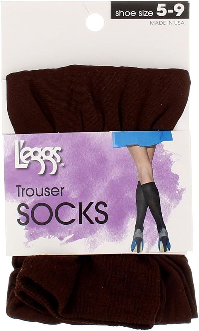 3-12 Pairs L’eggs® Women’s Trouser socks size 5-9 “MADE IN USA”