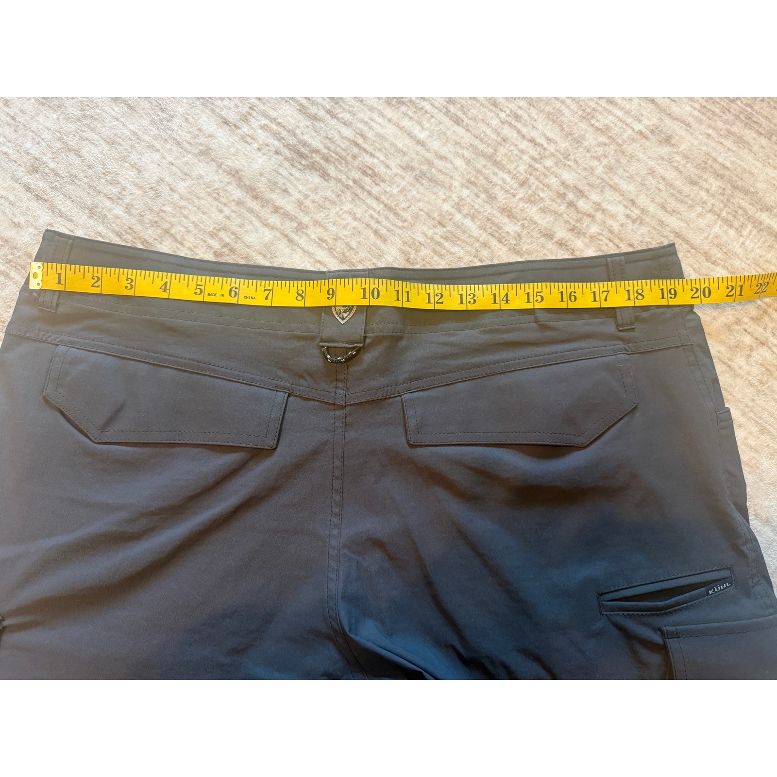 KÜHL Gray Renegade Cargo Hiking Shorts Men’s Size 38